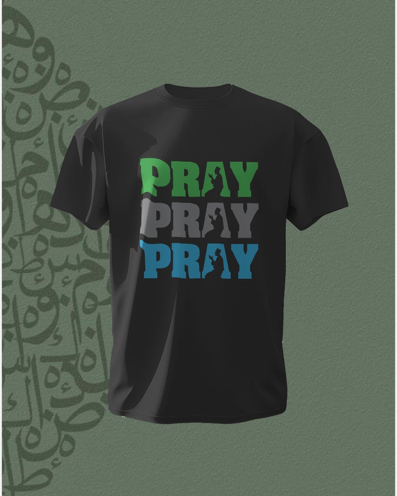 Pray Pray Pray / Half Sleeve T Shirt