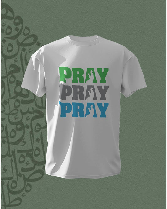 Pray Pray Pray / Half Sleeve T Shirt