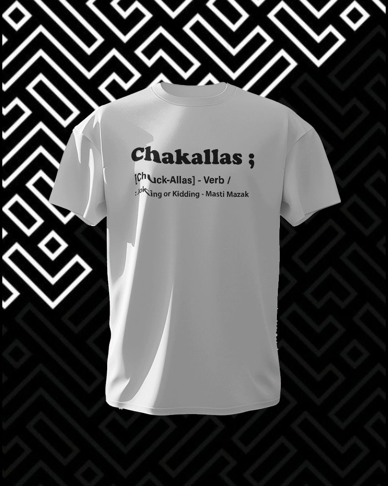 Chakallas ; / Half Sleeve T Shirt