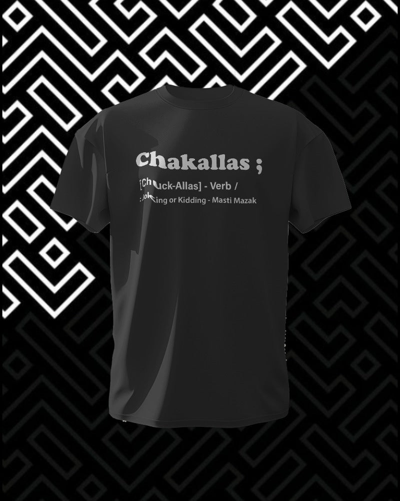 Chakallas ; / Half Sleeve T Shirt