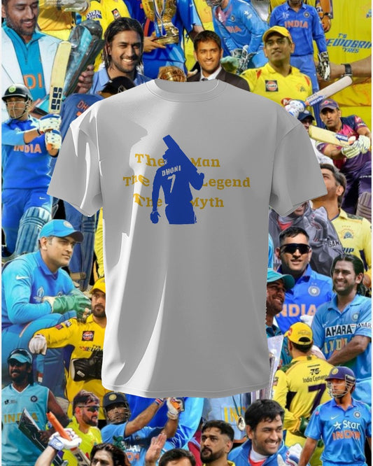 Ind Dhoni / Half Sleeve T Shirt